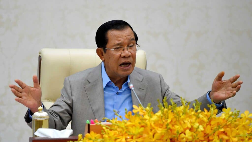 Cambodian Prime Minister Hun Sen