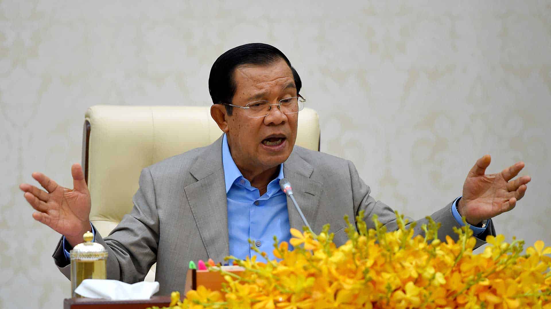 Cambodian Prime Minister Hun Sen