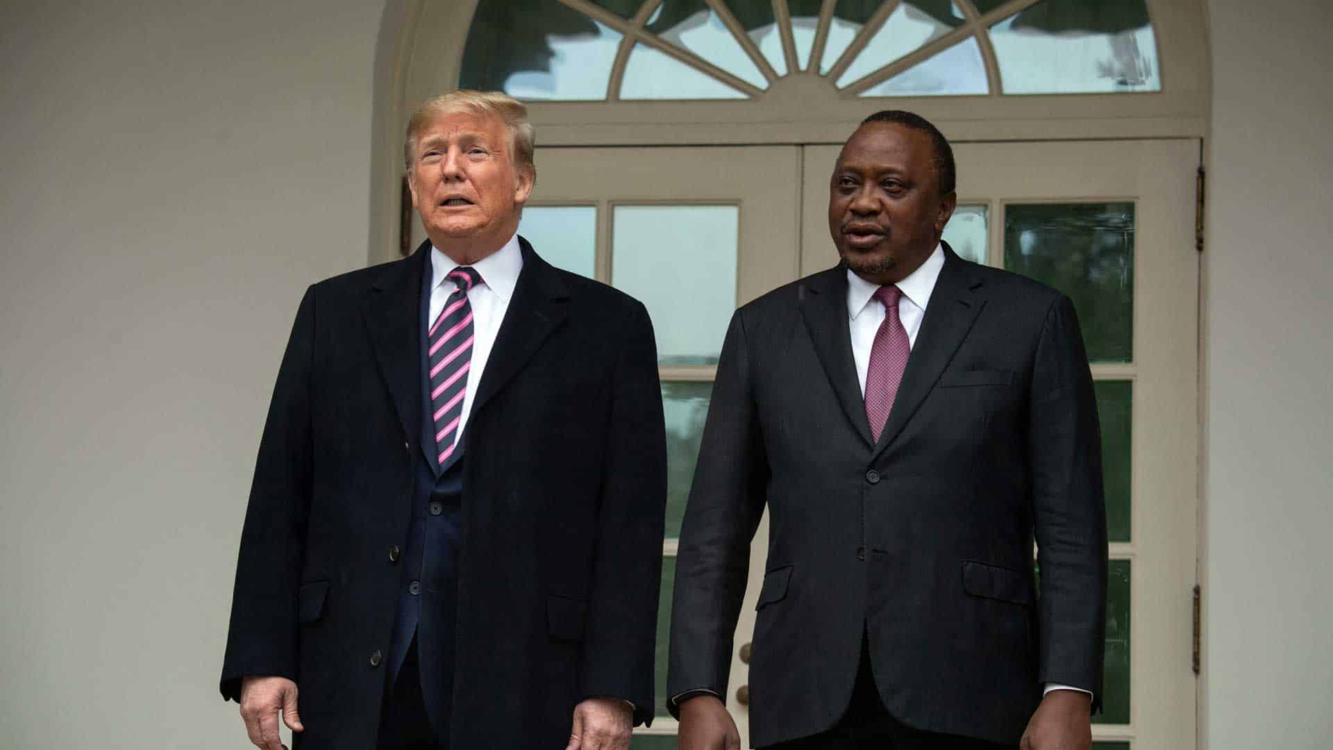 Trump kenyata