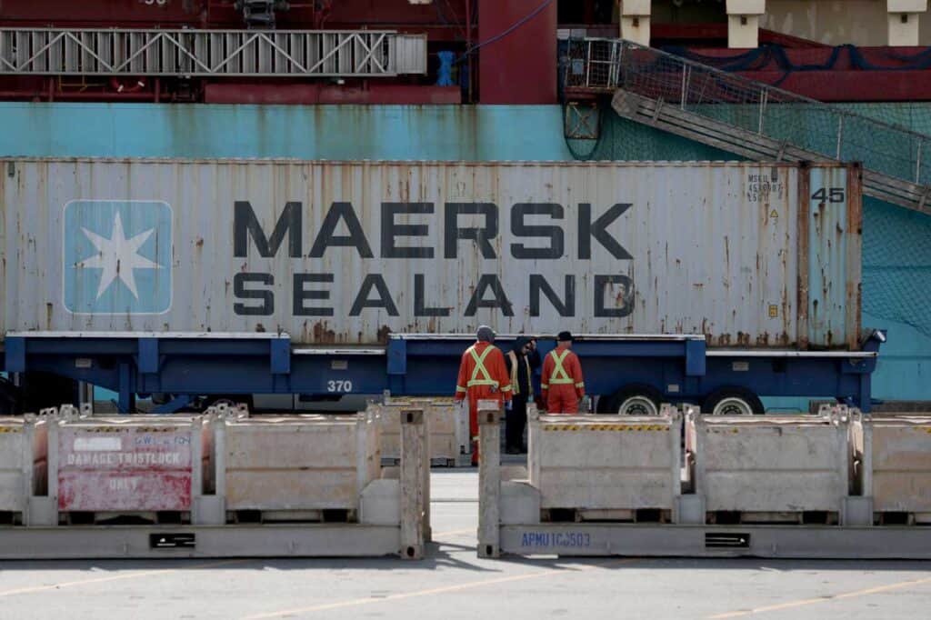 Maersk AFP Photo