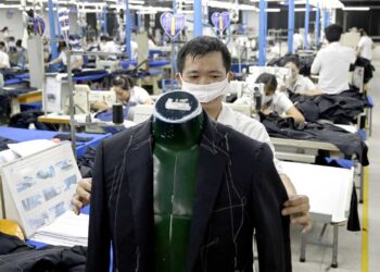 Vietnam garment factory