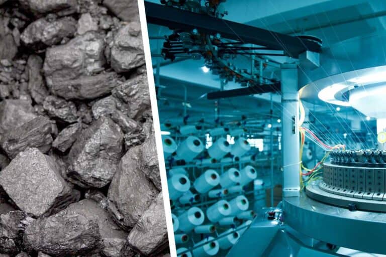 Coal to fabric