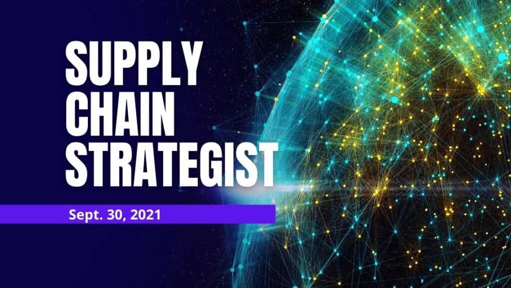 Supply Chain Stragist Cover Sept
