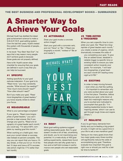 Fast Reads Best Year Ever Jan