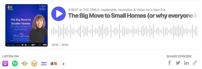 Sheri Koones podcast