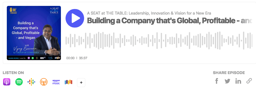 Vijay Eswaran podcast