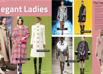 Luxury Coats Elegant Ladies