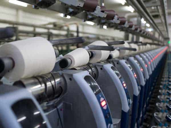Praekasa uses state of the art equipment to produces high quality yarns