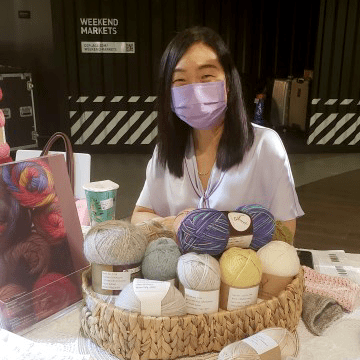 Evelyn Shi from Deer King Yarn Ltd