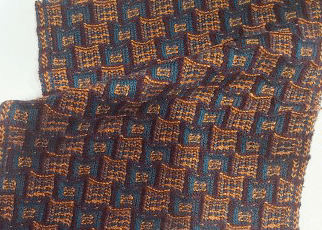 Fancy yarns with interesting texture were best sellers at E. Miroglio