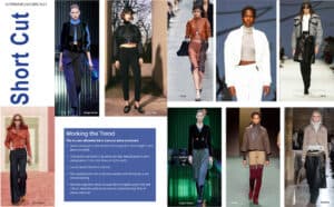 Cropped Jackets short cut