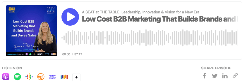 Donna Peterson podcast