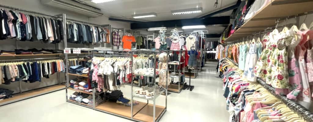 T.K. Garments showroom