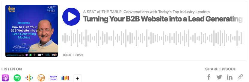 Matthew Stibbe podcast