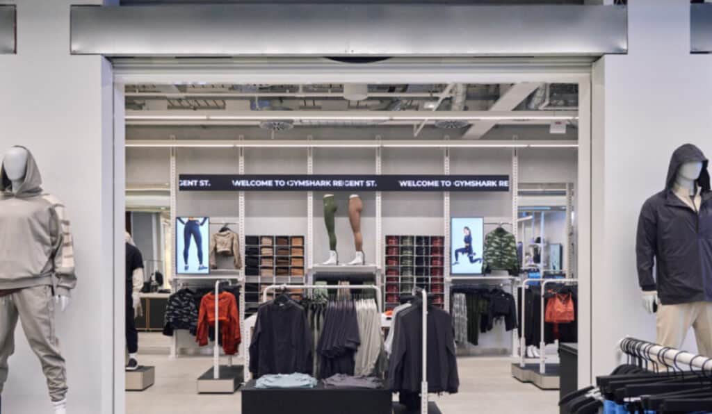 Gymshark gets physical with its first store