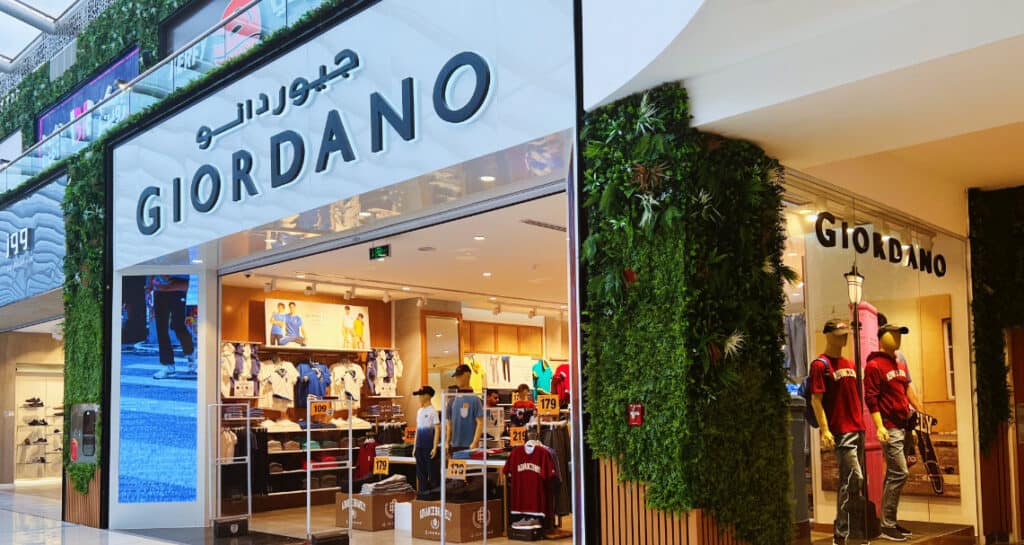 Giordano Saudia Arabia