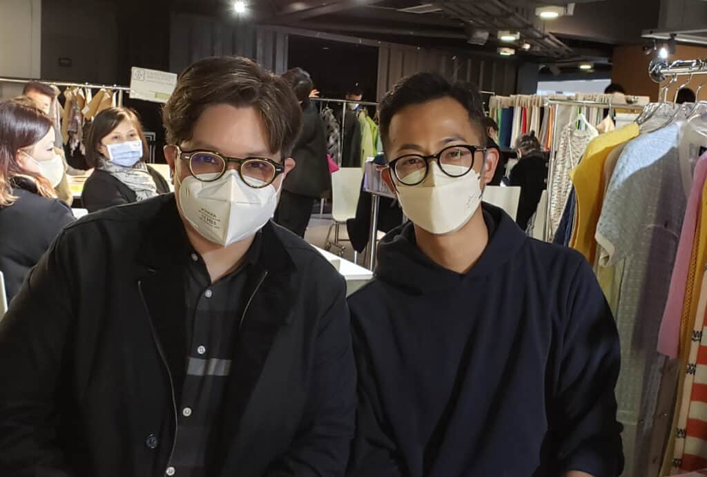 Julie Wilkens and Vince Ho at Novetex