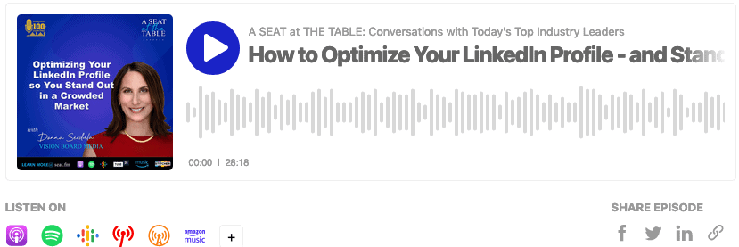 Donna Serdula Podcast