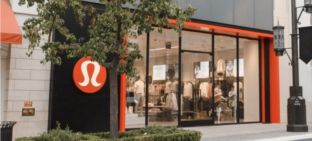 Lululemon store hero