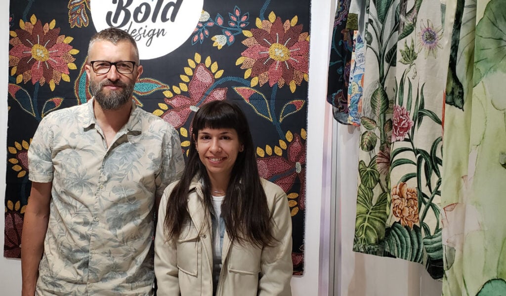 Jorge Ballester and Tatiana at Bold Design