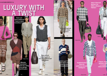 Knits Men Luxury with a Twist