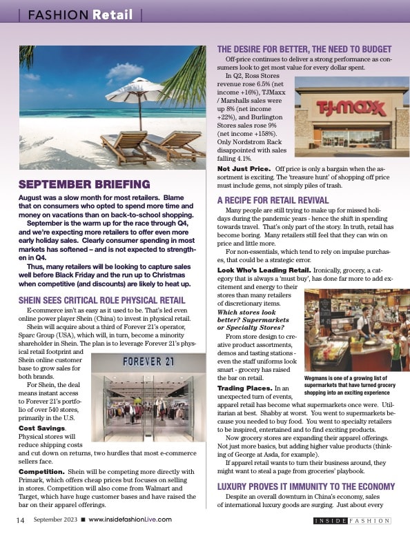 Fashion Retail INSIDEFASHION Sept2023