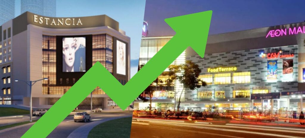 Split Screen Templates Asian Markets Growth