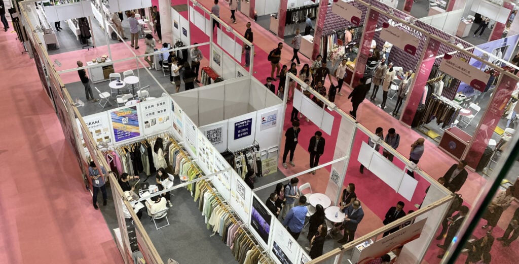 Intertextile Shenzhen floor