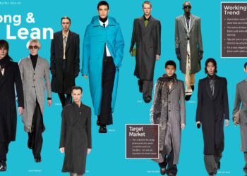 Long & lean men's coats.