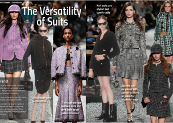 The versatility of suits.