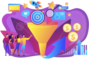 Sales Funnel vector