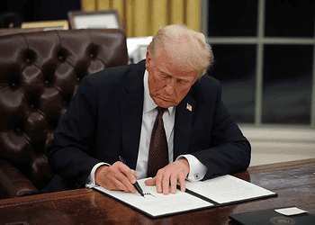 Us President Donald Trump Put Tariffs On Mexico, Canada And China